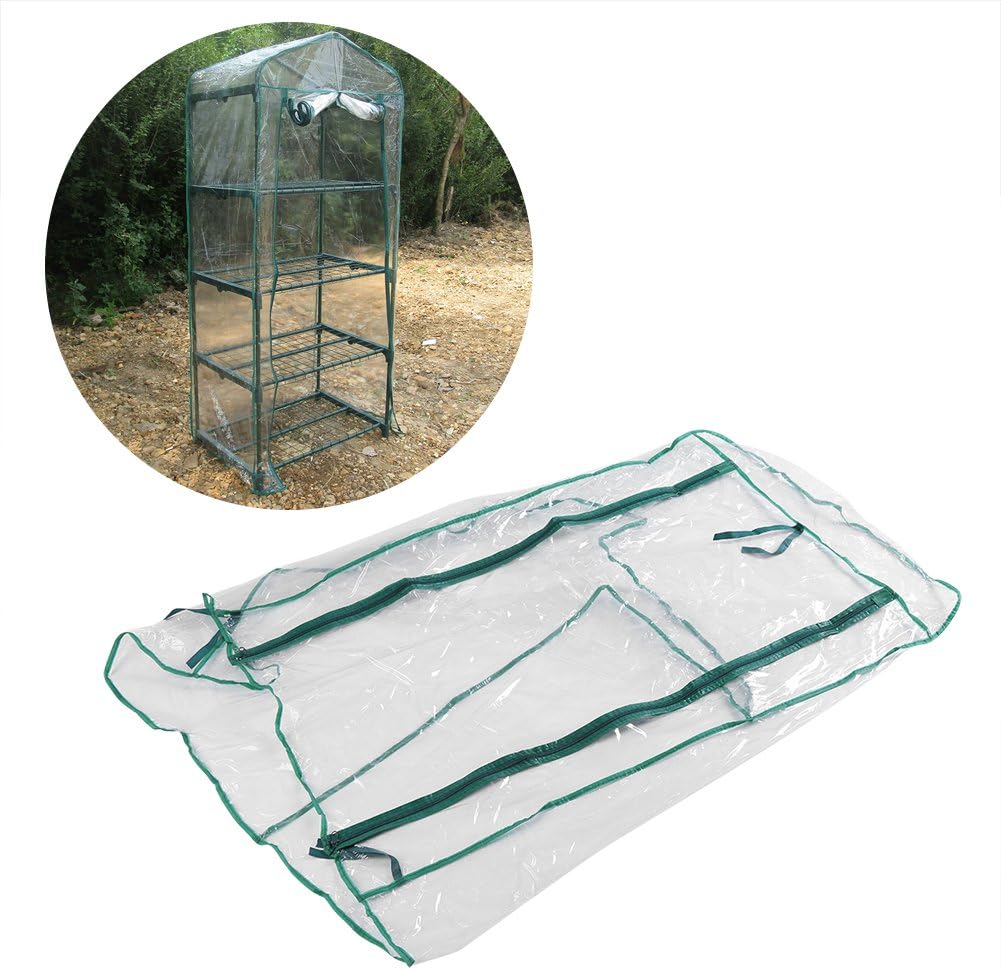 組立式 大型ビニール温室カバー付き 220×120×215cm 家庭菜園 ベランダ 組立式 大型ビニール温室カバー付き 220×120×215cm 家庭菜園 ベランダ